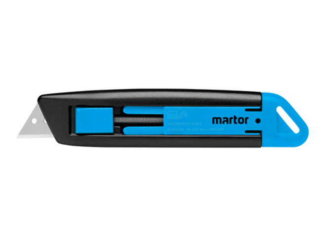德國(guó)馬特MARTOR 7152黑色耐磨塑料安全開箱刀配5232刀片安全刀